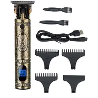 INF Elektrische tondeuse en trimmer in stijlvol retro-design