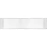 Hotbath &More BOX120F inbouwnis 30x120x10cm zonder frame mat wit