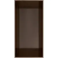 Hotbath &MORE Inbouwnis 30x15x10cm frameless Tuscan Bronze