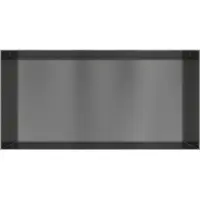 Hotbath &More Inbouwnis 30x60x10cm - Zonder Frame - Geborsteld Gunmetal PVD - RVS - Rechthoekig - Accessoires, Inbouw/opbouw nissen - 8721264695550