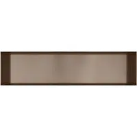 Hotbath &More BOX120F inbouwnis 30x120x10cm zonder frame tuscan bronze