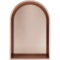 Hotbath &More Inbouwnis 30x45x10cm Toogmodel - Geborsteld Koper PVD - RVS - Accessoires, Inbouw/opbouw nissen - 8721264695338