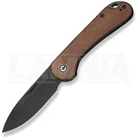 CIVIVI Elementum Slip Joint C18062AJ-3 Black Stonewashed, Guibourtia Wood, slipjoint zakmes