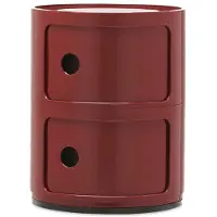 Kartell Componibili New Colors Opbergunit Bordeaux | 2 doors