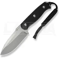 SENCUT Toxodon S24036-1 Stonewashed Black G10, vaststaand mes