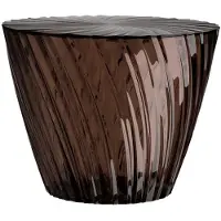 Kartell Sparkle Tafel Smoke Grey