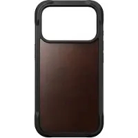 Nomad Rugged Leather Case iPhone 17 Pro Rustic Brown Horween - NM011819858
