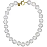 BONNIE STUDIOS gold plated ketting met parels Fred female