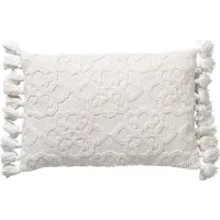 Hoii APHRODITE | sierkussen 40x60 cm | Snow White | wit | | met duurzame kussenvulling