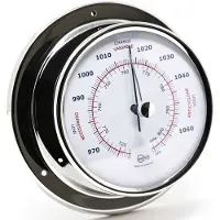 Barigo Sky 85 Barometer Zilver 85 mm
