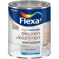 Flexa - Mooi Makkelijk Deuren & Kozijnen Zijdeglans - Flow Colour 2 - Mengverf - 750 Ml