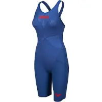 Arena Powerskin Carbon Glide Open Back Competition Swimsuit Blauw FR 38 Vrouw