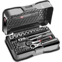 Facom Dopdoos 1/4" | 6P MM R.180HX | 37 Stuks - R.161-6P6HX