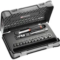 Facom Doppenset 3/8" 12-Kant Mm J.161B 15 Dlg - J.161-1P12 - J.161-1P12