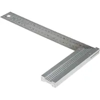 Facom 1223 Roestvrijstalen Winkelhaken Met Aanslag 300Mm - 1223.03PB