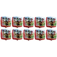 Paw Patrol Amscan - - Folie ballon - 10 Stuks - 23Cm - Leeg.