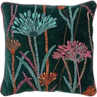 Hoii YVETTE | sierkussen 45x45 cm | Mountain View | groen | multicolor | | met duurzame kussenvulling