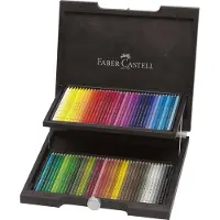 Faber-Castell kleurpotloden - Polychromos - houten koffer - 72-delig - FC-110072