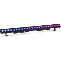 Beamz LCB244 LED BAR - 24x 4W LED's - 8 secties aanstuurbaar - RGBW