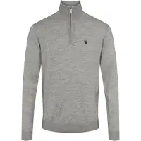 U.S. POLO ASSN. Trui 'UMMason' grijs
