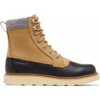 Sorel Veterboots 'SLABTOWN 62 CARIBOU' karamel / grijs gemêleerd / zwart