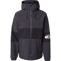 Quiksilver Functionele jas 'HIGH IN TH HOOD' grijs / zwart