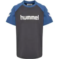 Hummel Functioneel shirt blauw / grijs / wit