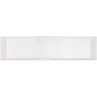 Hotbath &More Inbouwnis 30x120x10cm - Mat Wit - RVS - Rechthoekig - Accessoires, Inbouw/opbouw nissen - 8721264694829