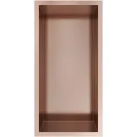 Hotbath &More BOX015 inbouwnis 30x15x10cm geborsteld koper PVD