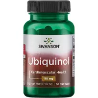 Swanson Health Ultra 100% puur en natuurlijk Ubiquinol (Kaneka QH?) 50 mg 60 zachte capsules 60g
