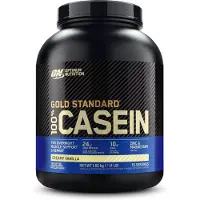 Optimum Nutrition 100% Caseïne, Vanille Mager 1820 g Poeder