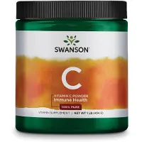 Swanson Health Vitamine C Poeder, 100% Puur - 454g
