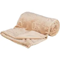 Trixie hondendeken barry softpluche beige 70x50 cm
