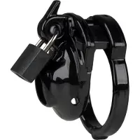 The Vice - Clitty - Kuisheidskooi - Peniskooi - Chastity Cage Voor Kleine Penis - Zwart