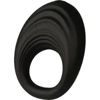 Rocks off Rocks-off - Spire Vibrating Liquid Silicone Ring Black