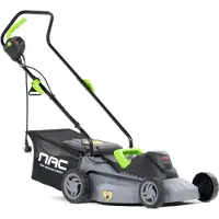 Nac Elektrische grasmaaier, 1500W, 37 cm maaibreedte, 28 liter opvangbak, 5 standen (25–75 mm), 9 kg