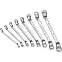 Facom set 8 12-kantringsleutels, metrische maten - 55A.JE8
