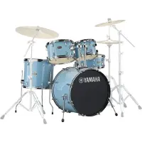 Yamaha Rydeen 20" Drum Kit w/Cymbals Gloss Pale Blue