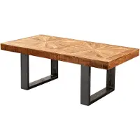 Wohnling Salontafel mangohout 105 cm breed