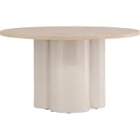 Ebuy24 Olivia salontafel Ø80cm naturel.