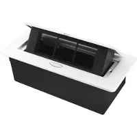 Livolo | Zilver | 3 | Pop-Up stekkerdoos | Push | Inbouw | Leeg -