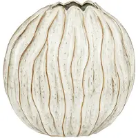 Mica Decorations Vaas Jovi Crème 35 X 17 X 35 Cm