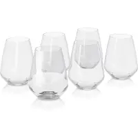 Eva Trio Legio Nova Drinkglas Pak Van 6 50 Cl - Drinkglazen Kristalglas Clear - 541241