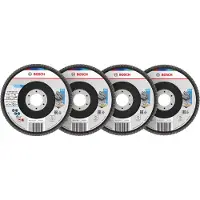 Bosch X451 Lamellenschuurschijfset | 125 x 22,23 mm | G40; 60; 80; 120 | T29 | 60 stuks - 2608626160