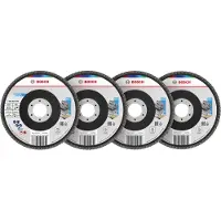 Bosch 2608626166 Lamellenschuurschijf Diameter 125 mm Korrelgrootte (num): 40, 60, 80, 120 1 set(s)