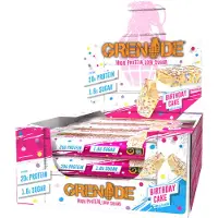 Grenade Protein Bars - 12 repen - Birthday Cake