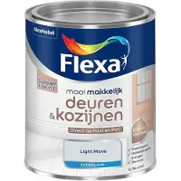 Flexa - Mooi Makkelijk Deuren & Kozijnen Zijdeglans - Light Move - Mengverf - 750 Ml