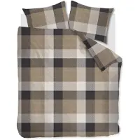 Beddinghouse Dario dekbedovertrek 200x200/220 Taupe