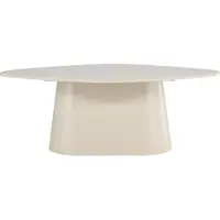Ebuy24 Diamond eetkamertafel 110x210cm beige.