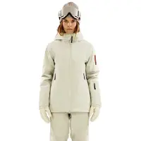 The Mountain Studio 3l Hybrid Shell Jas Beige L Vrouw
